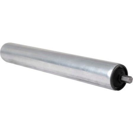 OMNI METALCRAFT 1.9" Dia. x 16 Ga. Galvanized Roller 42072-13-GP for 13" O.A.W. Omni Conveyors ABEC Bearings 42072-13-GP